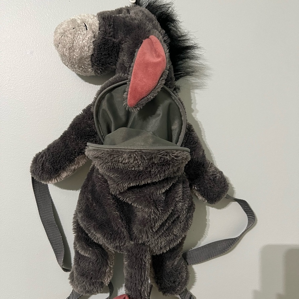 Plush Disneys Eeyore Backpack